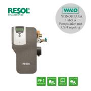 Combi pakket FlowSol�S HE-CS/4 regeling